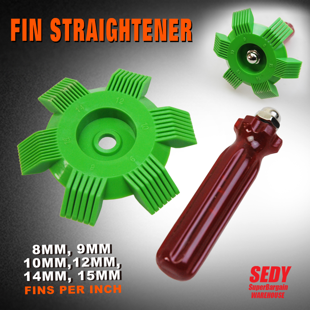 SEDY Tools A/C Radiator Evaporator Fin Straightener Comb Rake Reapir