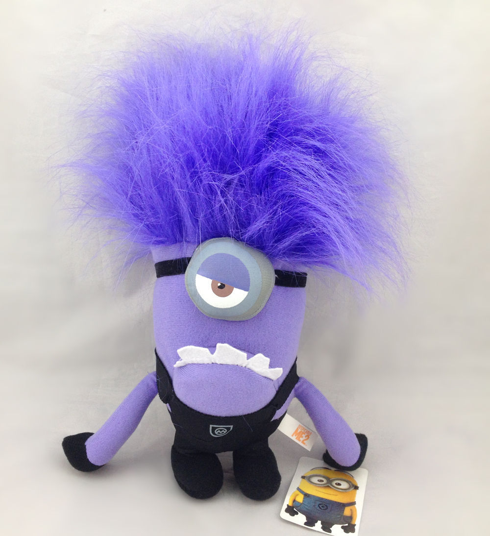 purple minion plush