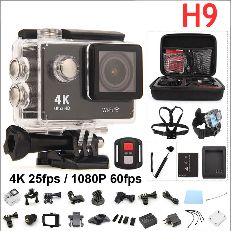   H9   Ultra HD 4  WiFi 1080 P/60fps 2.0  170D   Cam   pro 
