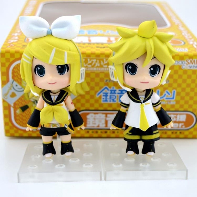 Аниме хацунэ мику в версии пвх фигурку игрушки Kagamine Rin / рен коллекция подарок