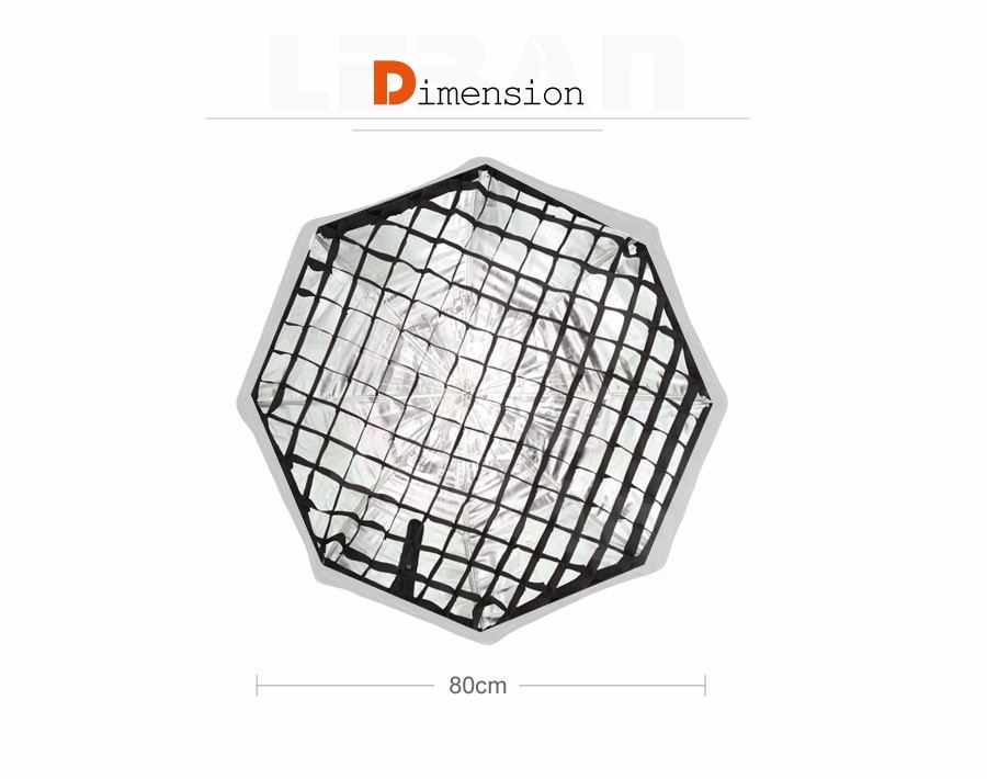 Description Picture 4 of itemGodox 80cm 95cm 120cm Octagon Honeycomb Grid for Godox 80cm 95cm 120cm Photo Portable Reflector Umbrella Octagon Softbox