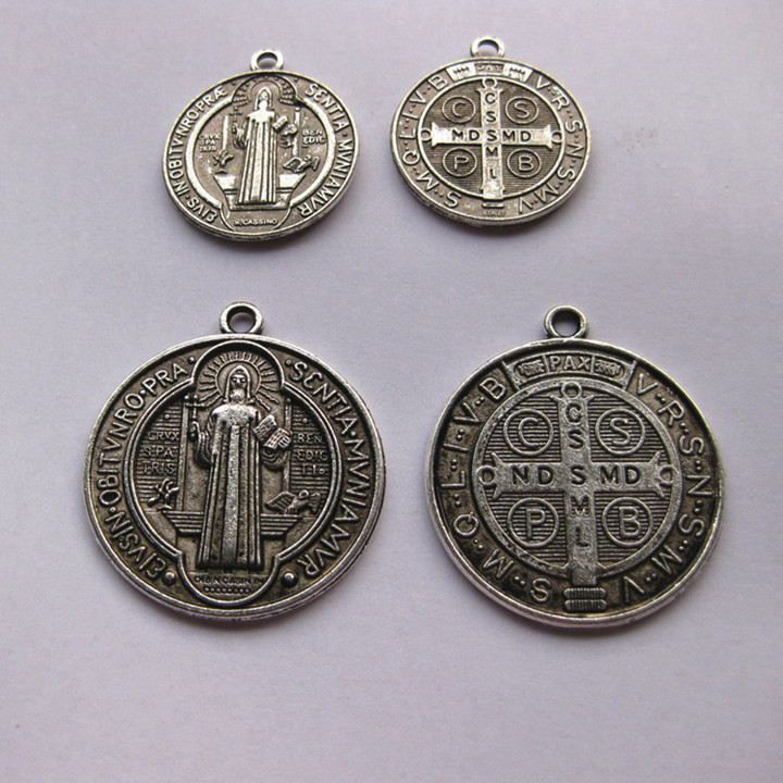 Catholic Religious Gifts saint St St. Benedict holy Medal Charm Pendant