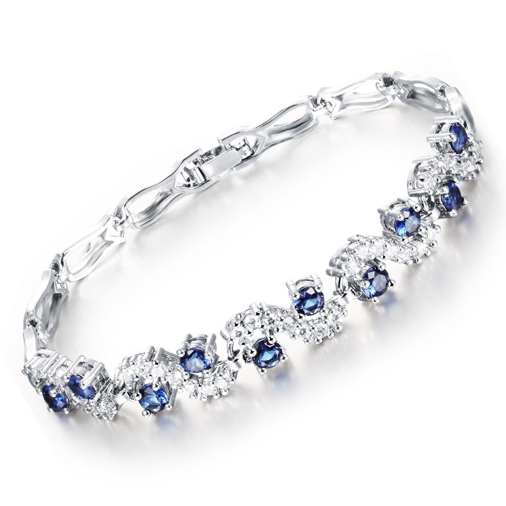 -White-Gold-Plated-Women-Bracelets-Crystal-CZ-Diamond-Wedding-Jewelry ...
