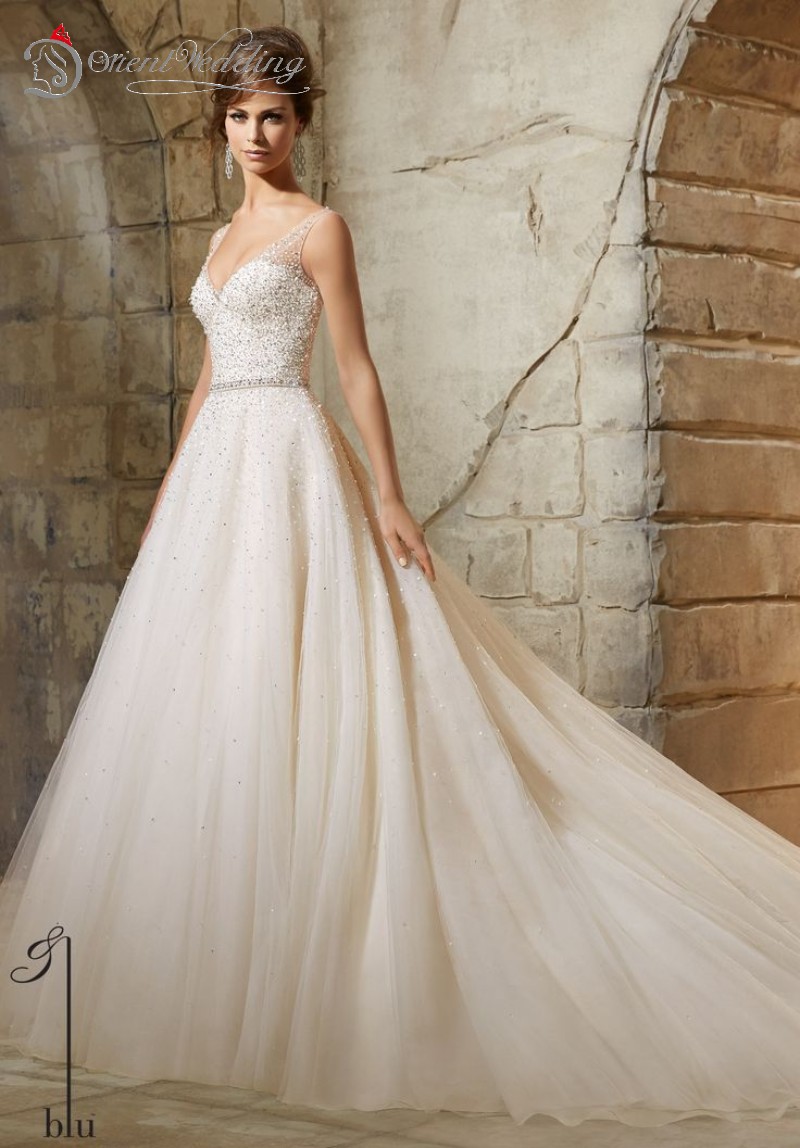 pearl only wedding dress