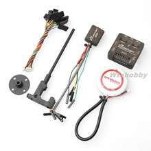 New Racing F3 Flight Controller 10DOF Deluxe Version w/ HM-GPMS M8N GPS CF OSD For QAV250 Multirotor