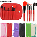 7 Pcs Beauty Make Up Brushes Pincel Maquiagem Professional Superior Soft Cosmetic Makeup Brush Set Kit