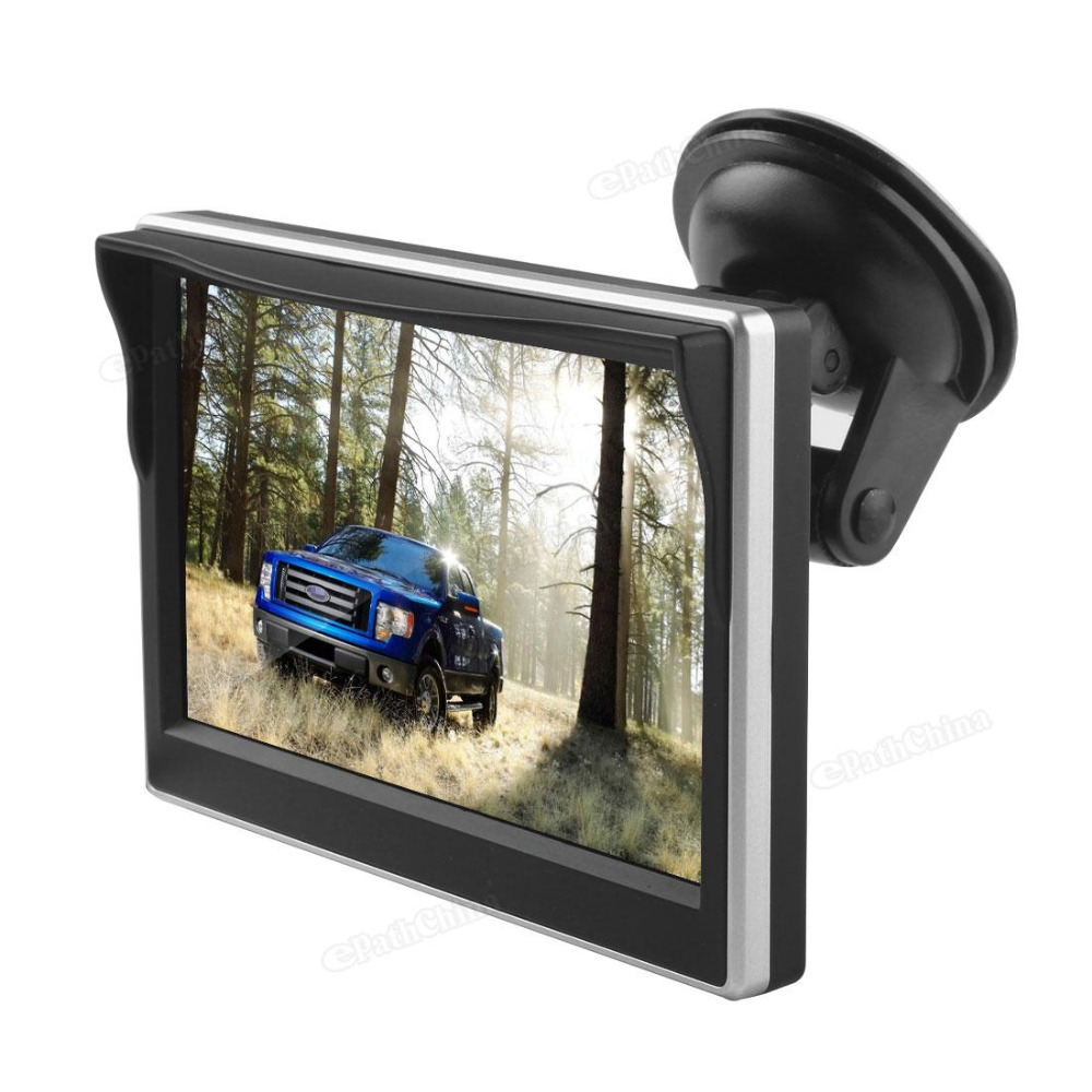 Super 5 Inch Car monitor TFT LCD Screen 234 x 480 HD Digital Color Car Rear View Monitor Support VCD / DVD / GPS / Camera