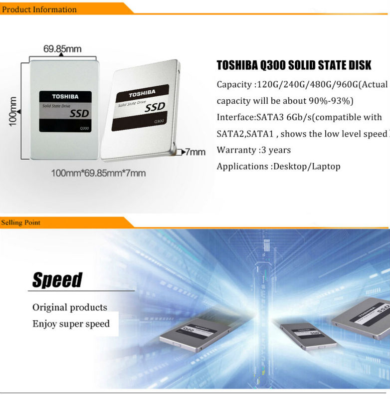 Q300 новейшие toshiba твердый диск 120 ГБ ssd tlc твердотельных дисков 2,5" на жесткий диск диск диск внутренних sata iii 240г 120g Q300 новейшие toshiba твердый диск 120 ГБ ssd tlc твердотельных дисков 2,5" на жесткий диск диск диск внутренних sata iii 240г 120g
