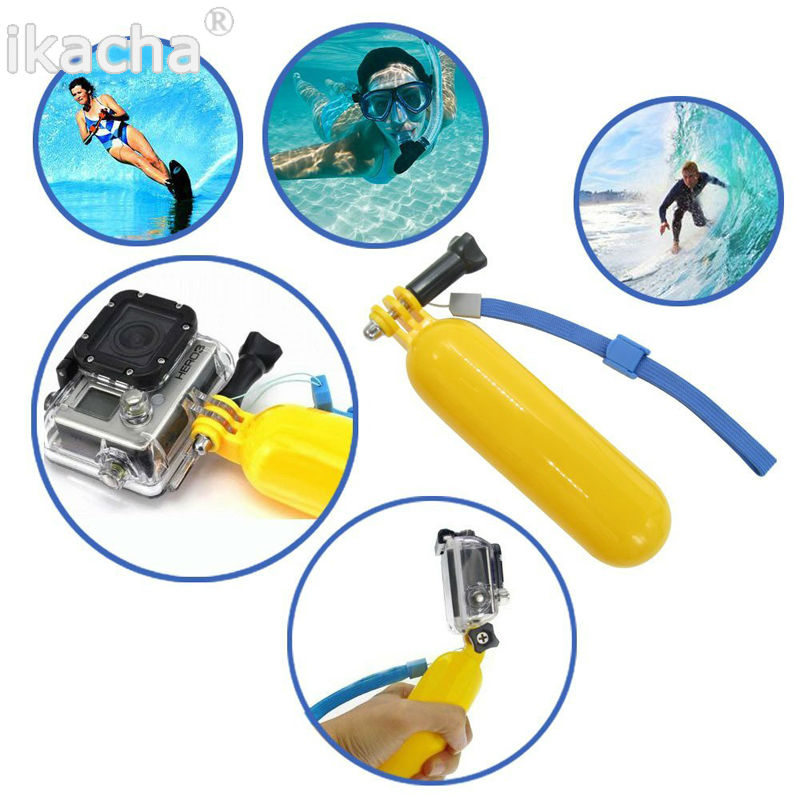 Yellow Water Floating Hand Grip Gopro (10)