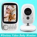 Baby Monitors video nanny 3 2 inch LCD Temperature monitor IR Night vision 2 way talk