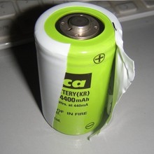 100 Original Used battery for sanyo ni cd KR 4400D 4400mah 1 2V rechargeable Nicd battery
