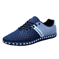 2016 Summer Style Men Shoes Breathable Mesh Shoes Outdoor Walking Shoe Comfortable Mens Casual Shoes Plus