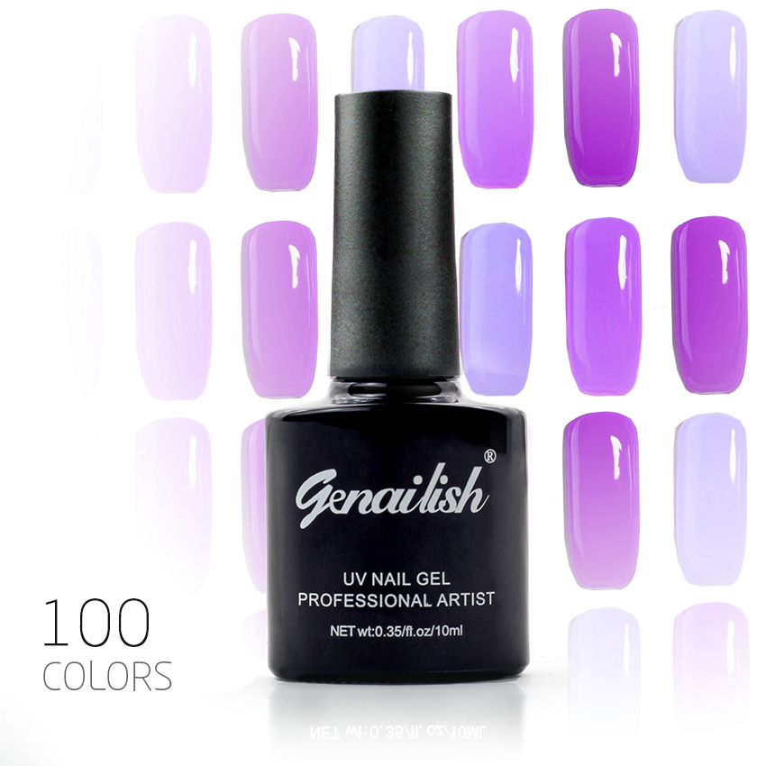 Image of 100 Colors Gel Nail Polish UV Gel Polish Long-lasting Soak-off LED UV Gel Color Hot Nail Gel 10ml/Pcs Nail Art Tools-NG3
