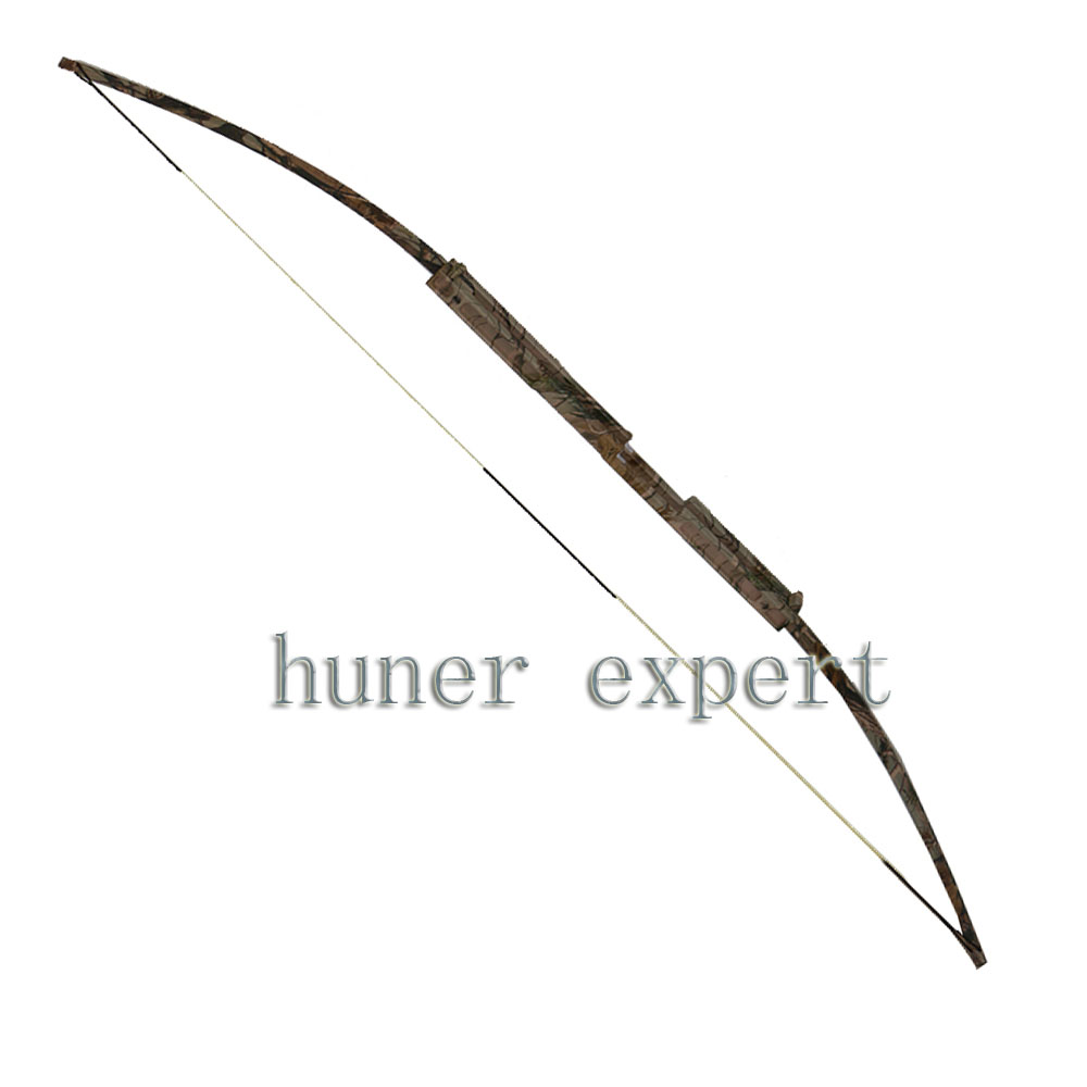 Hunter hunting bow and arrow archery sporting camo metal bow riser 50lbs take down recurve bow