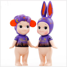 2Pcs/set Sonny Angel Doll Cupid Toy Helloween Night Series PVC Model Action Figure Toys Chrismas Gift