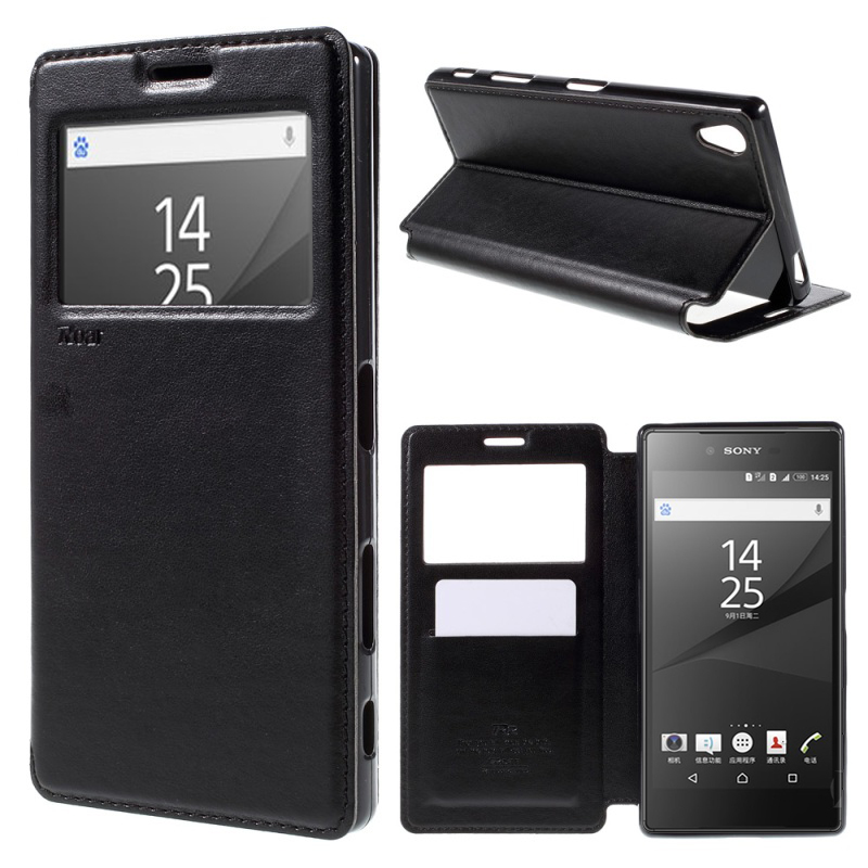luxury roar korea noble view window leather flip cover luxury roar korea noble view window leather flip cover