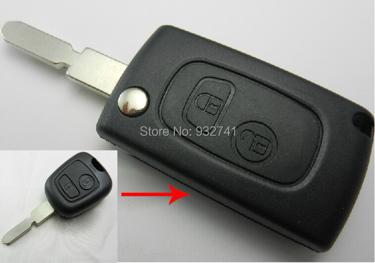 Peugeot 406 Modified Key Shell 2 Buttons4 (1).jpg