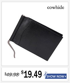 Men-Genuine-Cow-Leather-Wallet-Luxury-Brand-Cash-Slim-Holder-Money-Clip-With-Card-Clamp-Money