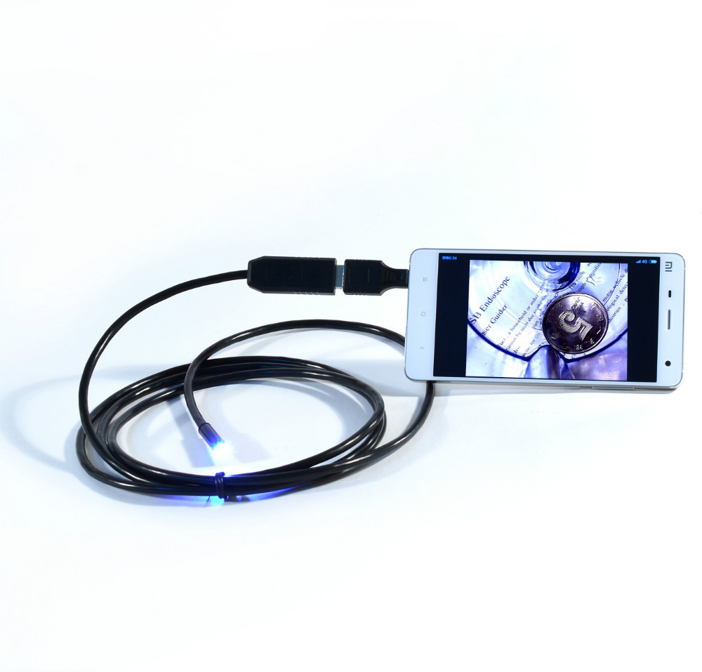 Smart endoscope inspection camera for smartphone borescopein Other