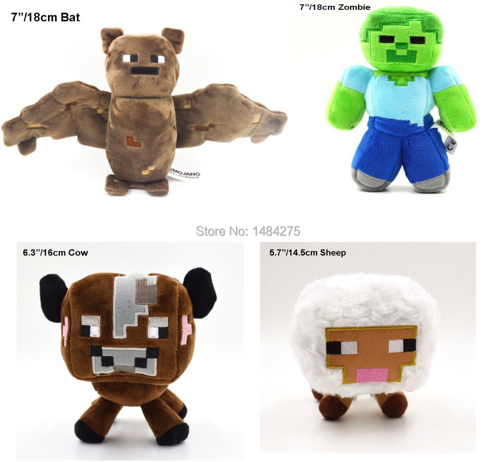 minecraft zombie stuffed animal