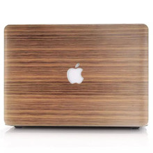 For Mac book 11 12 13 15 inch case New Wood Case logo For Apple macbook 11.6 12 13.3 15.4 Air Pro with Retina laptop Protector