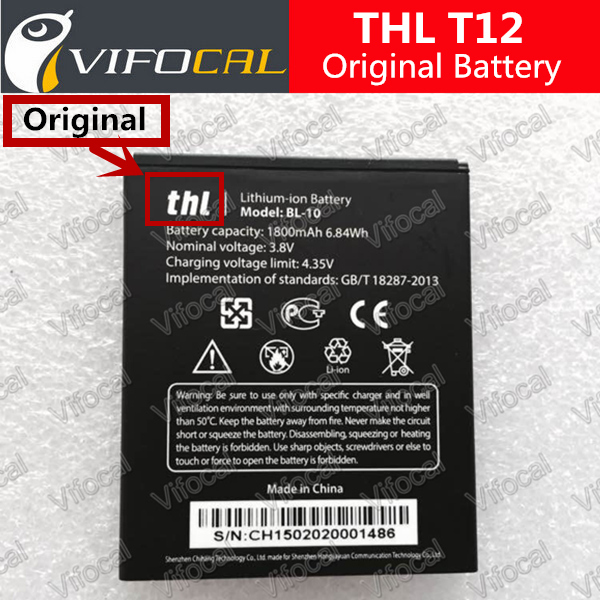 Thl t12-  1800  100%   batterij     bateria +   + -gps  