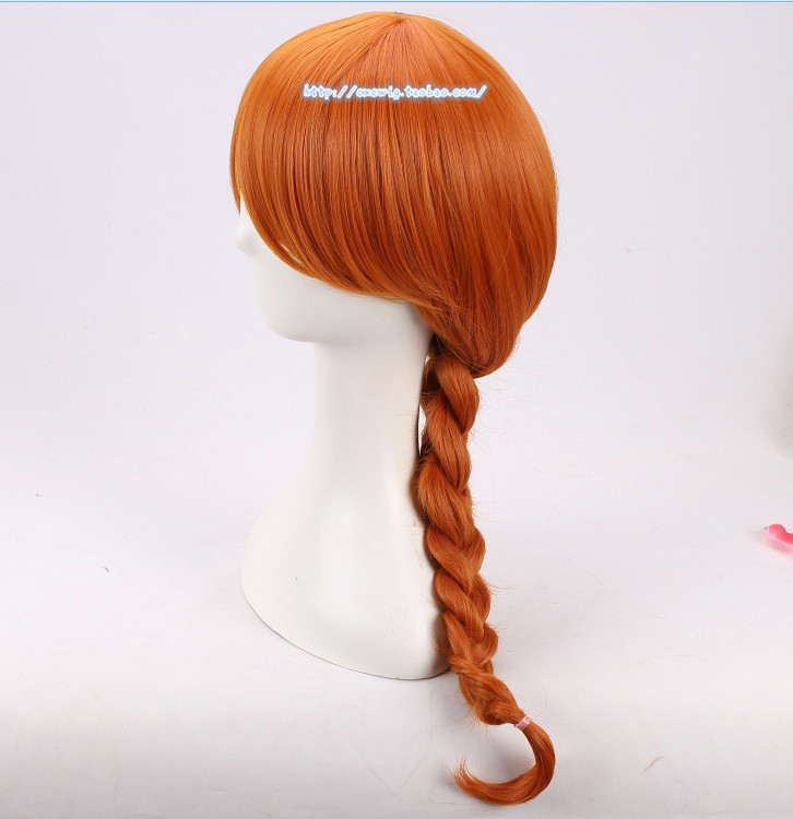 Movie Ballerina Felicie Milliner Orange Long Braid Wig Cosplay Wig Role