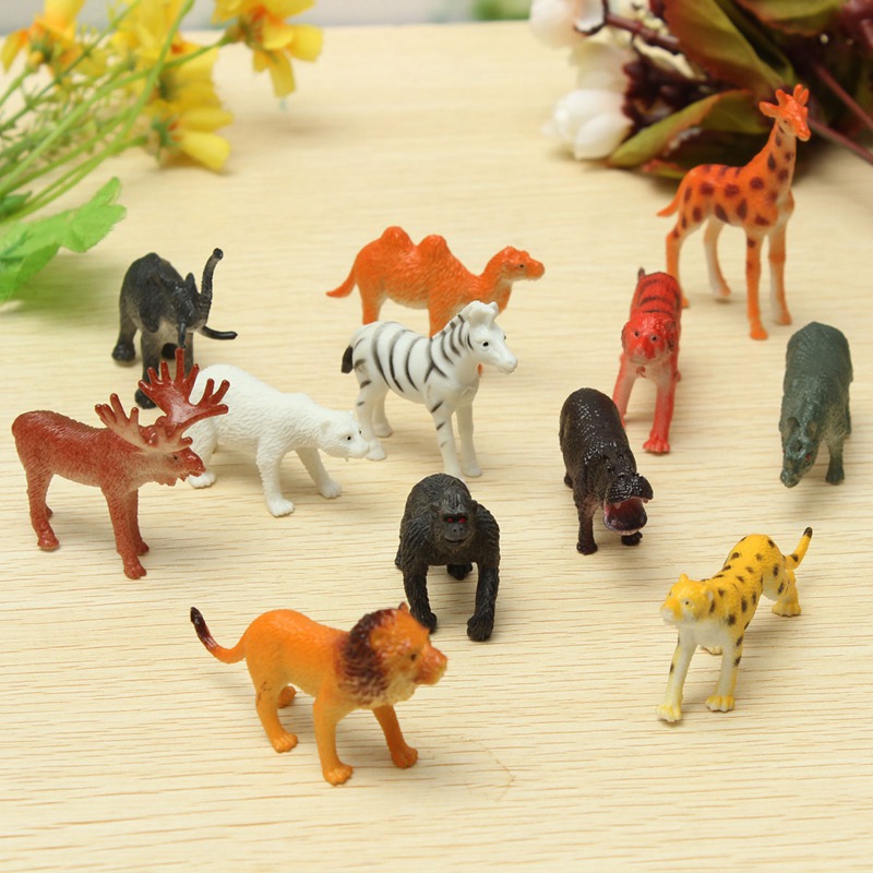 little plastic animals