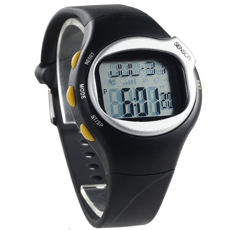 Digital LCD Pulse Heart Rate Monitor Watch Calories Counter Fitness Sports Watches Men 2015 New Functionl