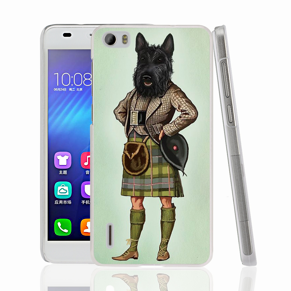 22909 Scottie Dog font b Kilt b font scottish terrier Animal cell phone Cover and Case