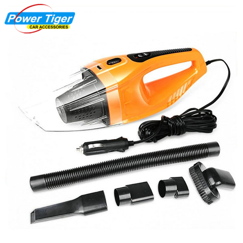 Image of Car Vacuum Cleaner Super Suction 12V 120W High-Power Wet & Dry Portable Handheld Dust Collector Aspirador de po Cleaning MK-1700