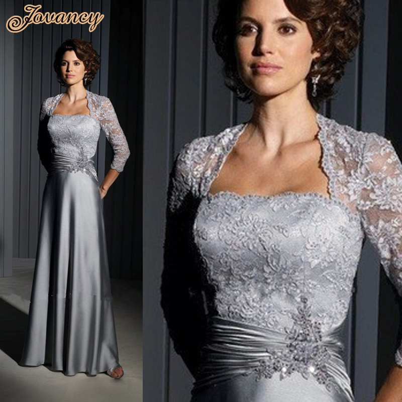 custom-made-long-formal-evening-dress-silver-lace-mother-of-the-bride