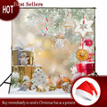 Kate Yellow Frozen Photography Backdrop Christmas Winter SnowGifts Christmas Decoration Photography Background Fond Photographie