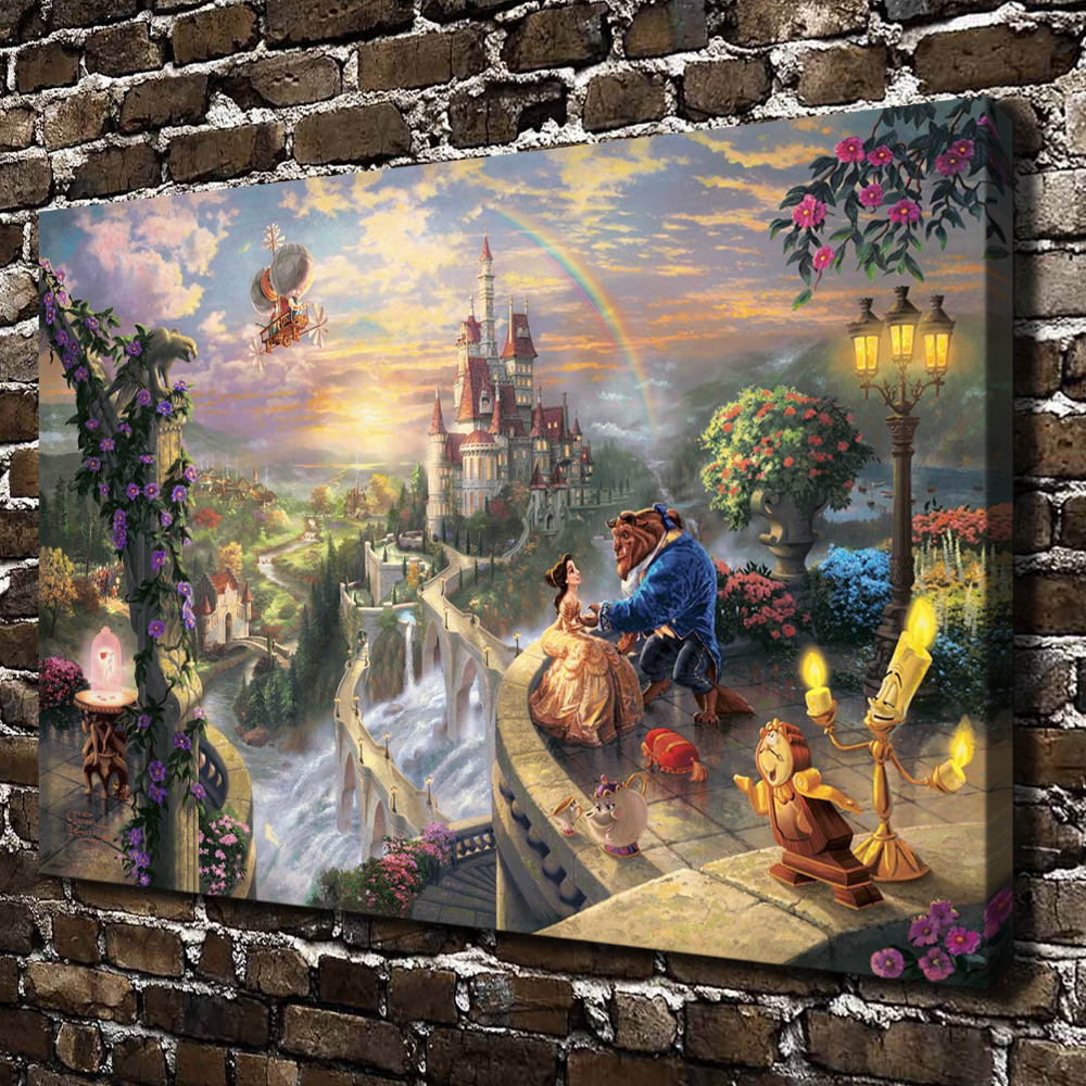 Acquista All'ingrosso Online Thomas Kinkade San Francisco Stampe Da ...