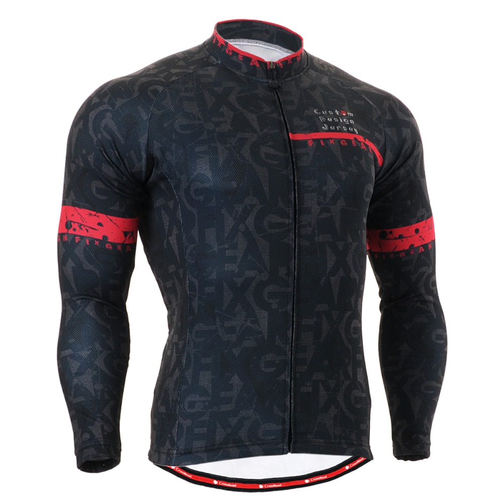 long sleeve road bike jersey