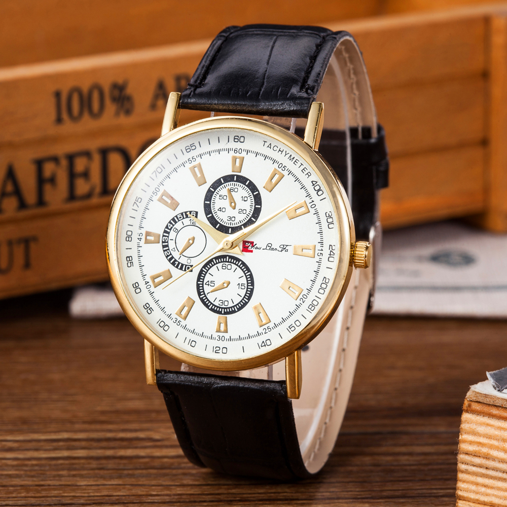 Image of 2016 Hot sale top brand luxury men women watches casual fashion leather strap wristwatches quartz watch relogio maculino clock
