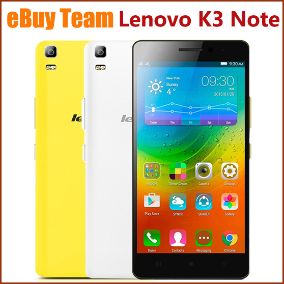 Original Lenovo K3 Note K50 4G LTE MTK6752 Octa Core Mobile Phone 5 5 1920x1080 Android