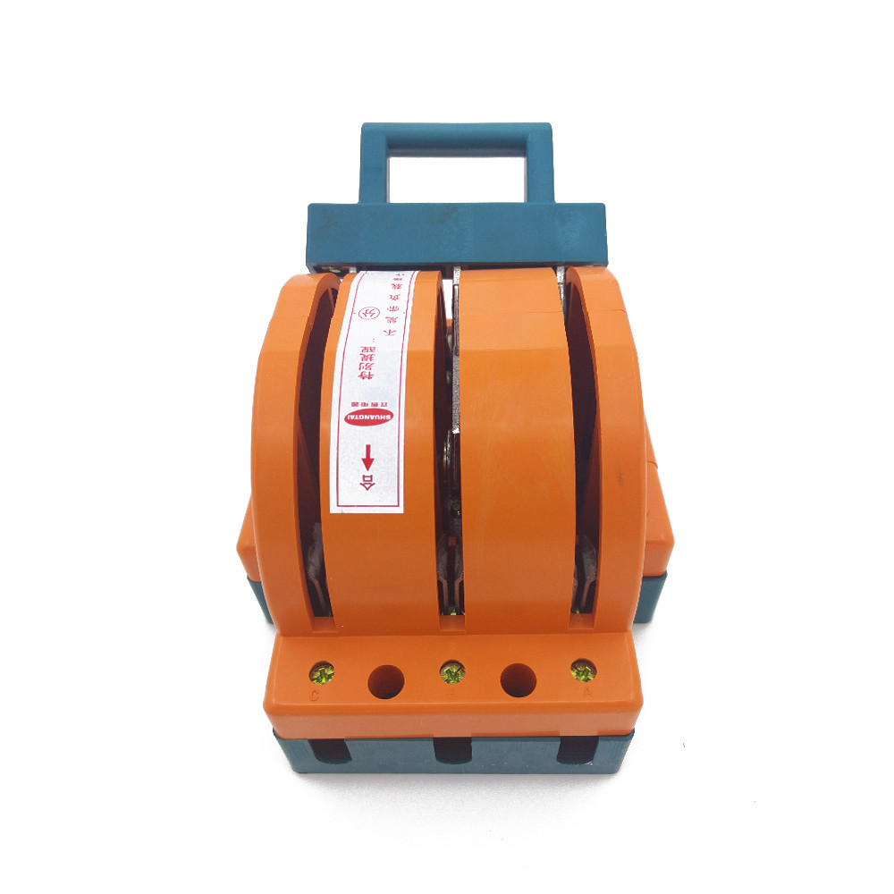 Heavy Duty 100A Three Poles Double Throw Knife Disconnect Switch Safety