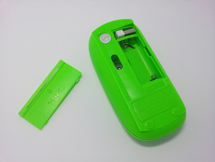 Wireless Mouse - Green_Back