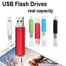 2GB 4GB 8GB 16GB 32GB 64GB USB Aluminum Flash drive OTG USB Flash Drive Micro USB Flash Drive U Disk