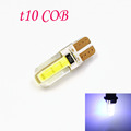 Newest T10 W5W LED car interior light cob marker lamp 12V 194 501 SMD bulb wedge