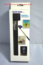 Free shipping Selfie Stick Handheld Monopod Wireless Bluetooth Remote Shutter phone Holder For iPhone Samsung Smartphone