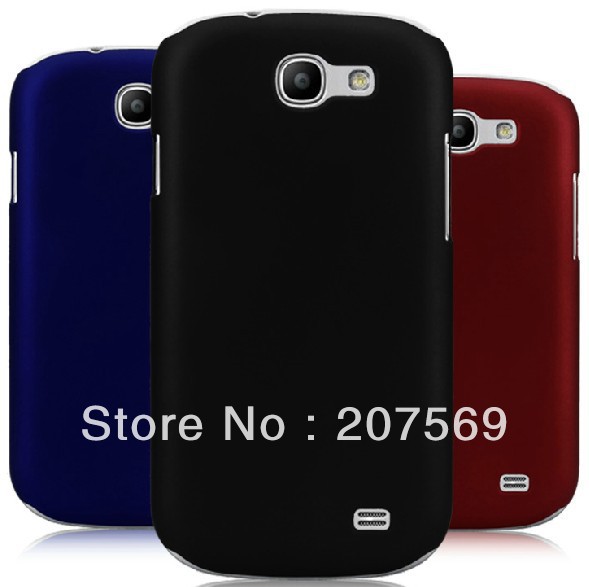 Rubber Hard Back case for Samsung Galaxy Express i8730 Free shipping