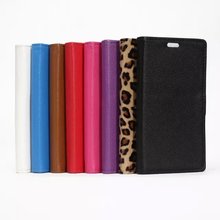 New Huawei Y635 Case Leopard Litchi Skin Wallet PU Leather Stand Flip Case for Huawei Y635 Mobile Phone Cases & Bags