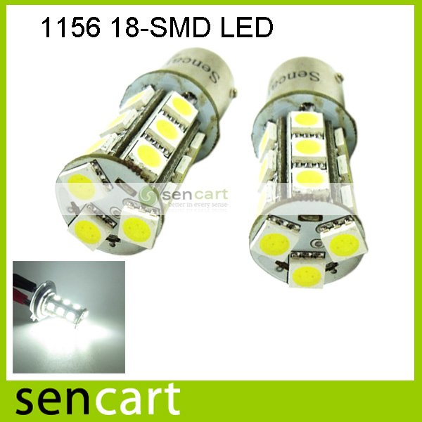 1156 BA15S 18-SMD   3.5  12  6500  250LM        