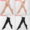 Women Compression Slim Leg Socks Burn Fat Open Toe Varicose Vein Circulation Thin Calf Leg Shaper