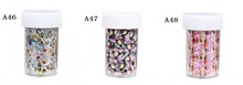 1Pc Colorful Nail Transfer Foil Roll Nail Tip Sticker Paper Decoration All For Nail Styling Tool