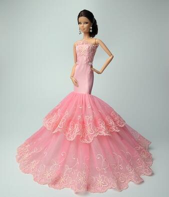 barbie doll beautiful dress