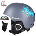 MOON In mold Ski Helmet Safety Skiing Helmet CE Certification Skating Skateboard Snowboard Helmet Size 52