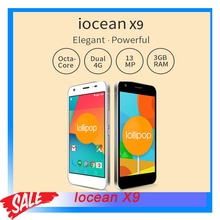 Original Iocean X9 5.0” Android 4.4 Smartphone MT6752 Octa core 1.7GHz ROM 16GB+ RAM 3GB  GSM & WCDMA & FDD-LTE